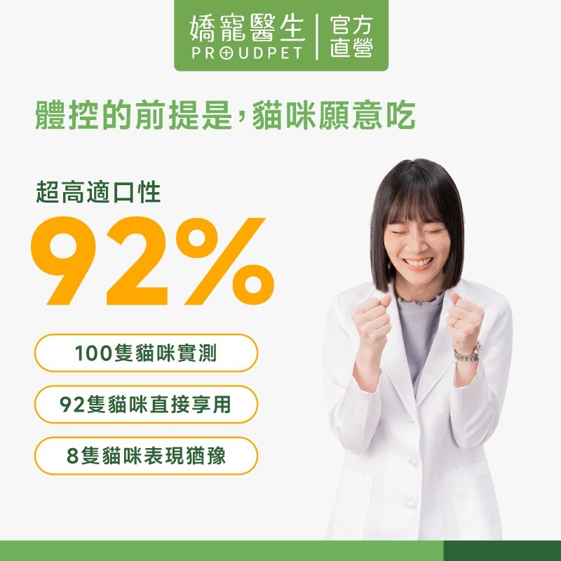 【嬌寵醫生】極精萃｜胖貓專科 體態管理機能糧1.8kg-細節圖5