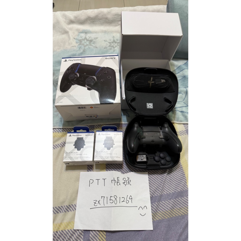 PS5 EDGE 午夜黑 手把 （已更換全新搖桿模組）-細節圖2
