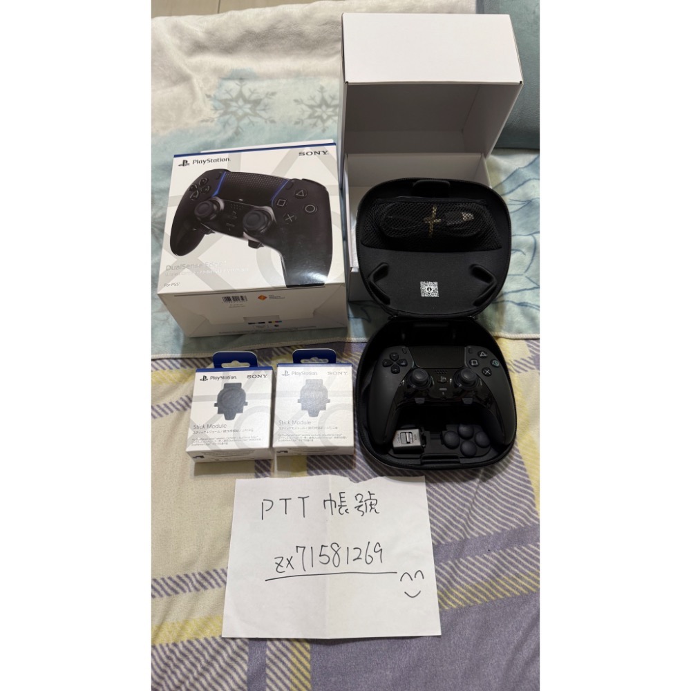 PS5 EDGE 午夜黑 手把 （已更換全新搖桿模組）-細節圖3