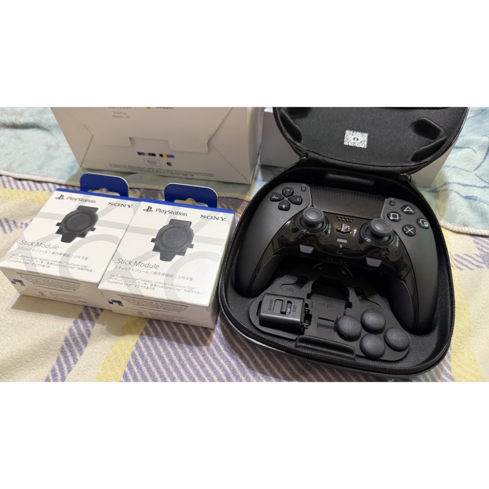 PS5 EDGE 午夜黑 手把 （已更換全新搖桿模組）-規格圖3