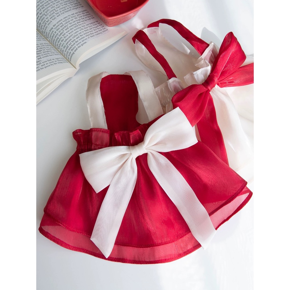 ♡【 J20 預購 】I＇m your gift 美美緞帶紗裙-細節圖3