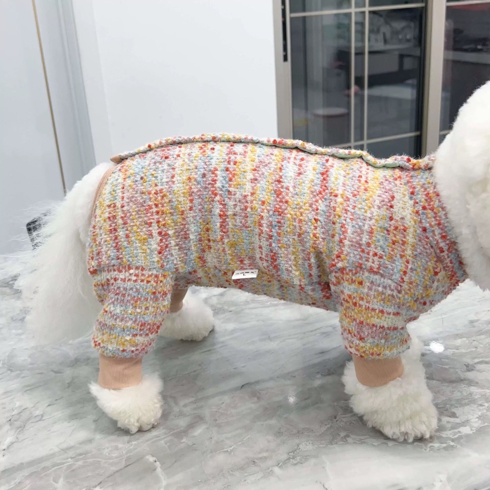 ♡【 K07 預購 】 粉彩針織背釦包肚針織衣-細節圖2