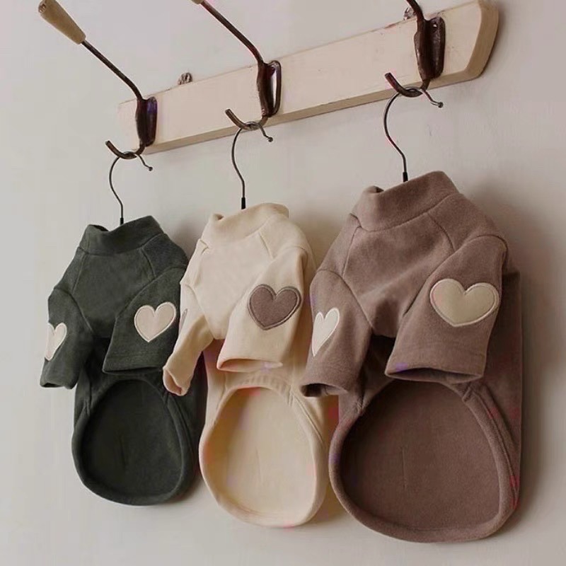 ♡【 G44 預購 】超柔軟閉眼入 熱銷破300件.ᐟ.ᐟ.ᐟ 愛心刺繡絨高領多色打底衣-細節圖2