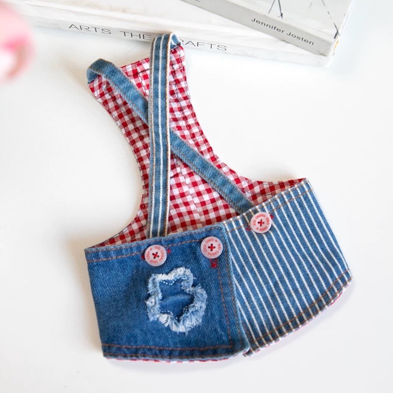 ♡【H18 預購 】混彩毛針織毛衣牛仔裙套裝（可拆售）-細節圖3