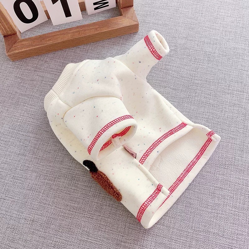 ♡【H22 預購 】 彩點臘腸毛線溫暖針織毛衣-細節圖2