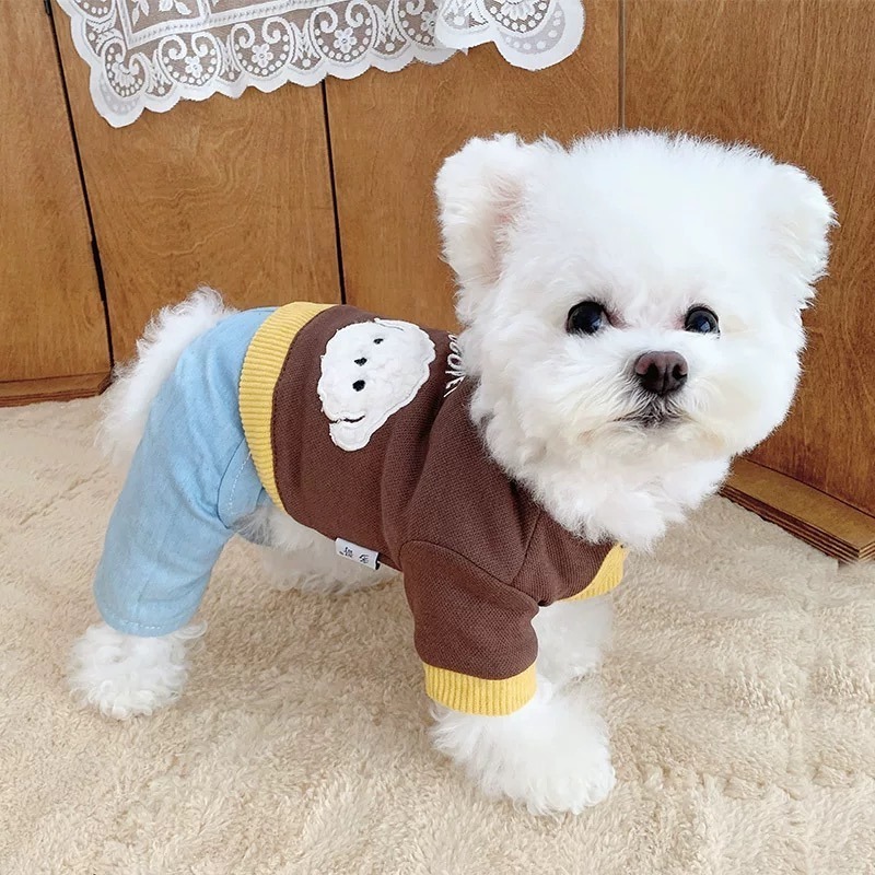 ♡【H23 預購】黑白背心裙圓領藍粉襯衫套裝-細節圖2