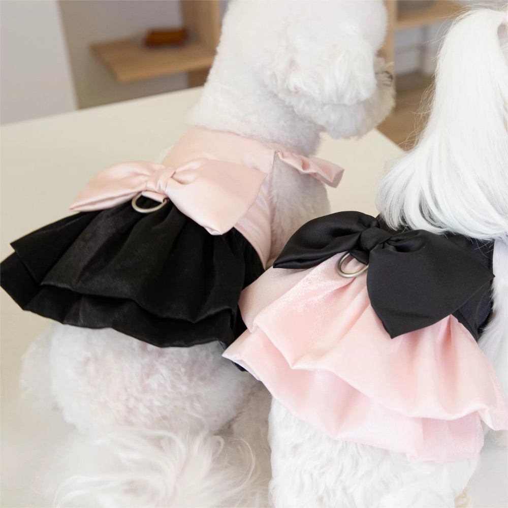 ♡【 K08 預購 】絲滑蝴蝶結背心裙-細節圖2