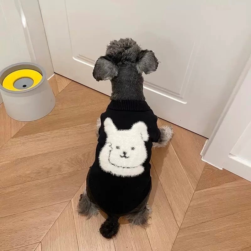 ♡【 K32 預購 】  RABBIT毛絨兔兔針織親子裝 大人款 毛孩款-細節圖4