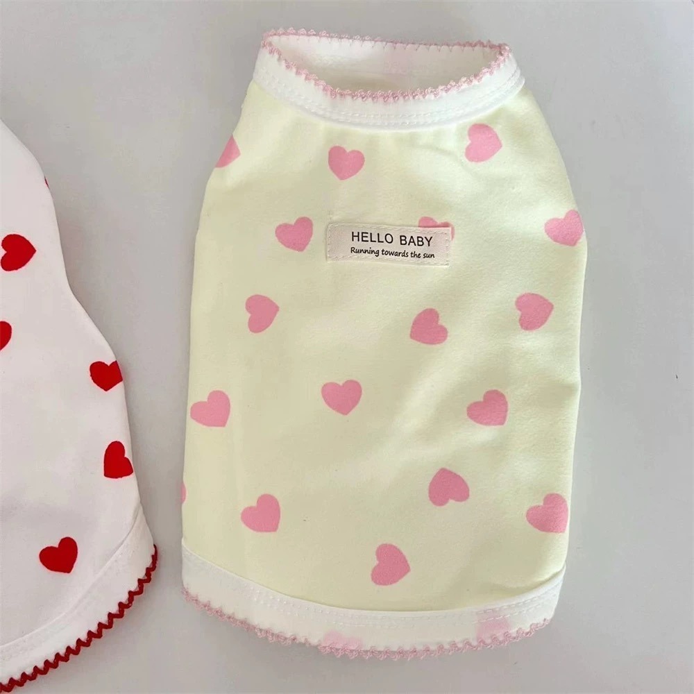 ♡【 L33 預購 】 滿滿愛心粉嫩背心-細節圖2