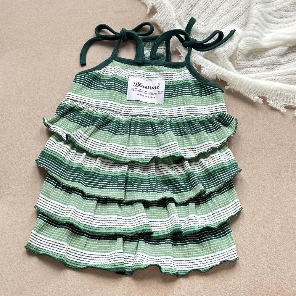 ♡【 L64 預購 】 海鹽森林蛋糕綁帶裙 可穿至大狗.ᐟ.ᐟ.ᐟ ⋆-細節圖3