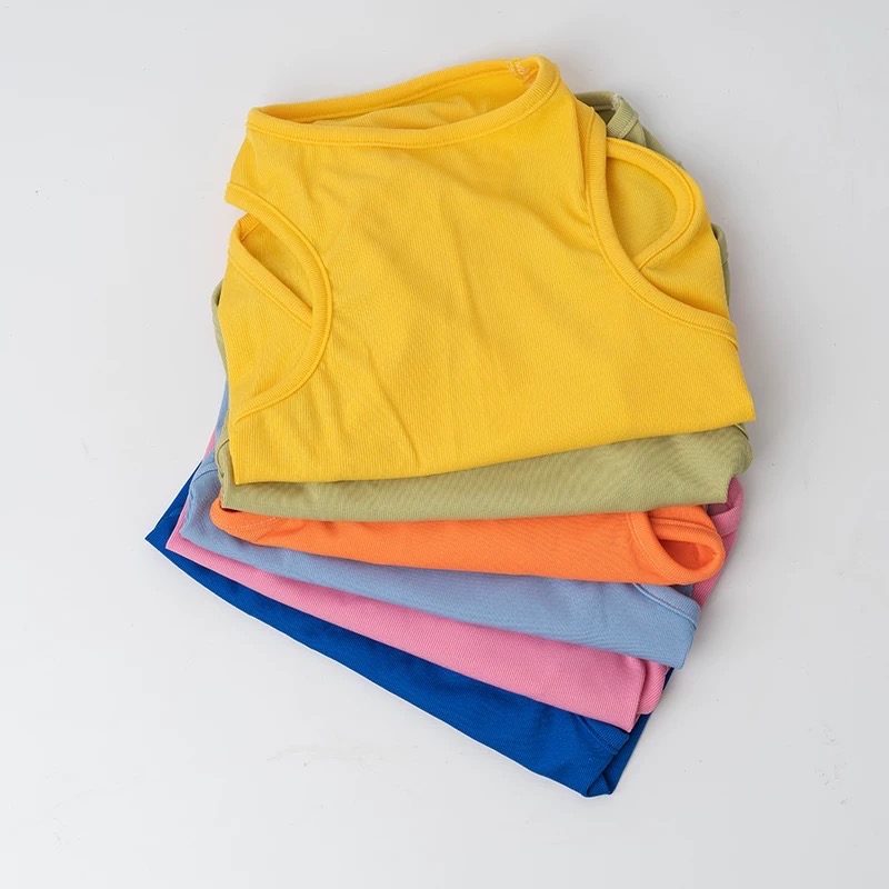 ♡【 L83 預購 】 夏季純色背心 可穿至大狗.ᐟ.ᐟ.ᐟ ⋆-細節圖2