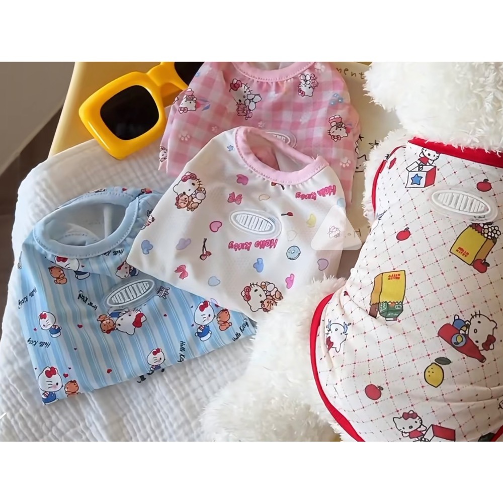 ♡【 L88 預購 】 KITTY凱蒂系列涼感衣 涼涼衣兩腳衣 彈力大-細節圖2