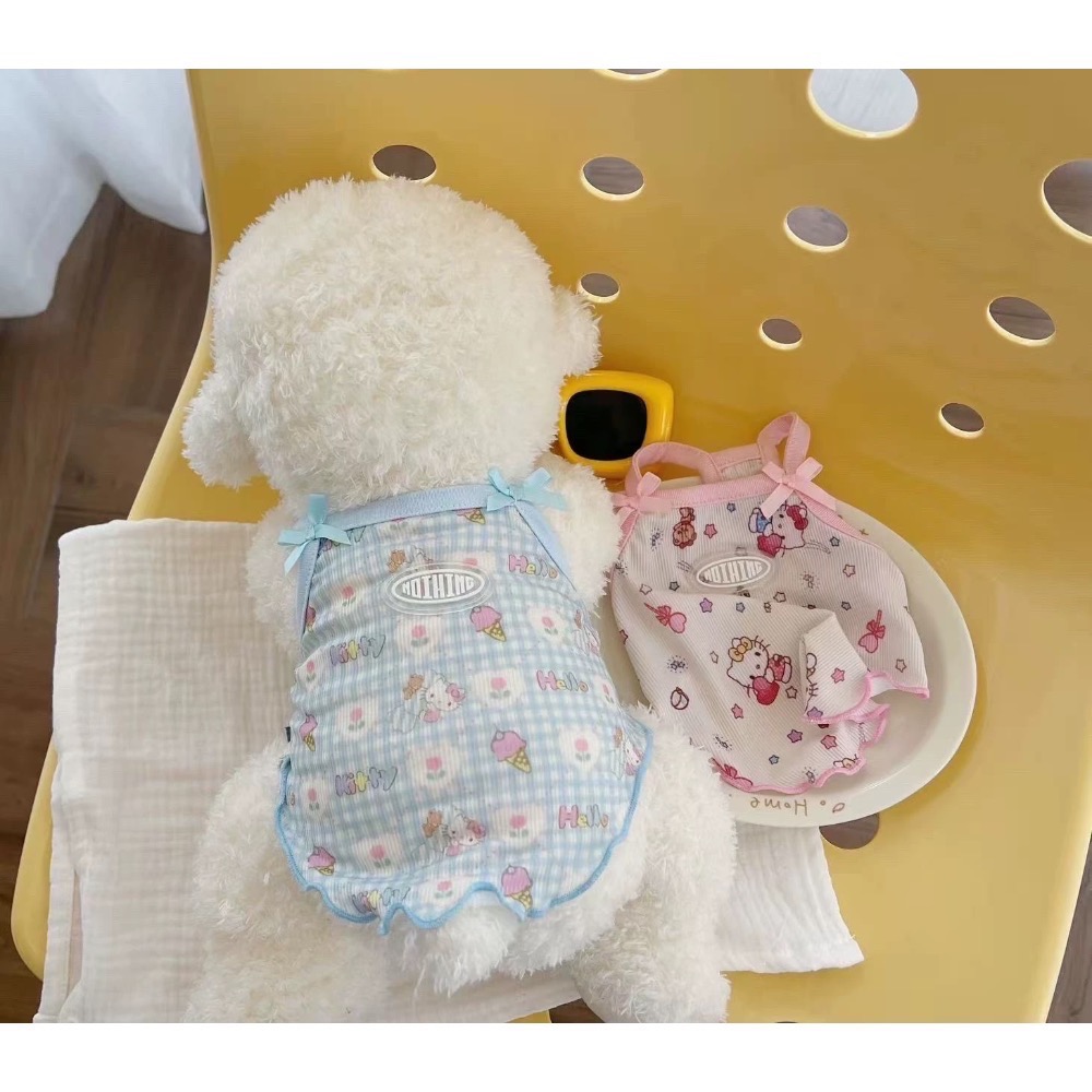 ♡【 L92 現貨+預購 】 KITTY凱蒂貓系列蝴蝶結涼感衣 涼涼衣 彈力大-細節圖2