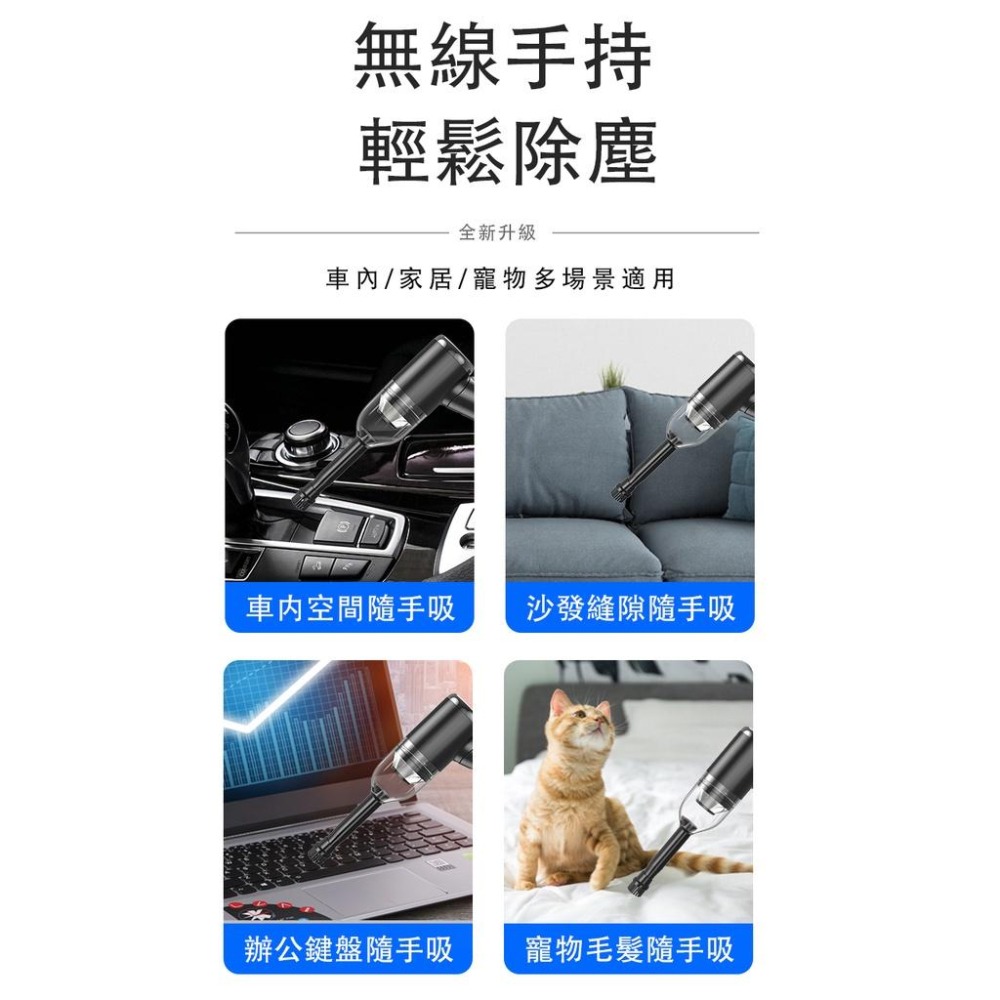 利百代 摺疊手持吸塵器 手持吸塵器 車用吸塵器 隨手吸 吸塵器 手持吸塵器無線 小型吸塵器 雙色任選 免運費-細節圖2