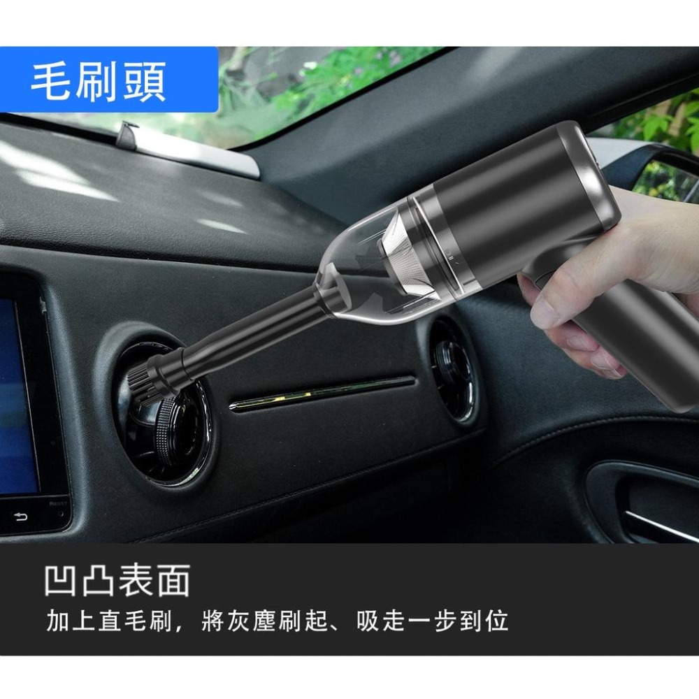 利百代 摺疊手持吸塵器 手持吸塵器 車用吸塵器 隨手吸 吸塵器 手持吸塵器無線 小型吸塵器 雙色任選 免運費-細節圖9