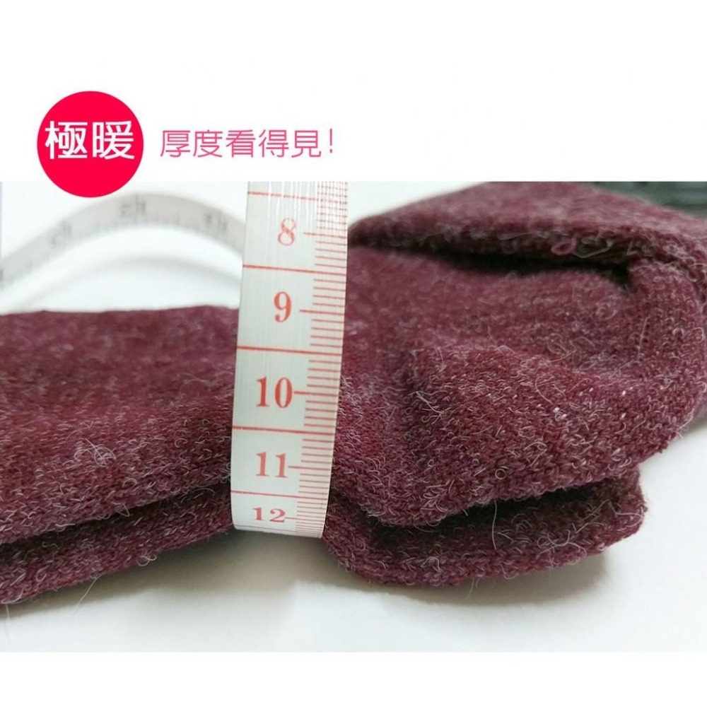 安格拉保暖毛襪、保暖襪、雪襪、翻口毛襪 台灣製造-細節圖4