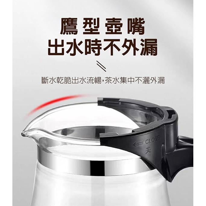 大容量濾茶玻璃泡茶杯泡茶杯茶壺 泡茶壺 泡茶神器 可拆洗 潔淨內膽 功夫泡茶壺 家用茶具 900ml-細節圖4