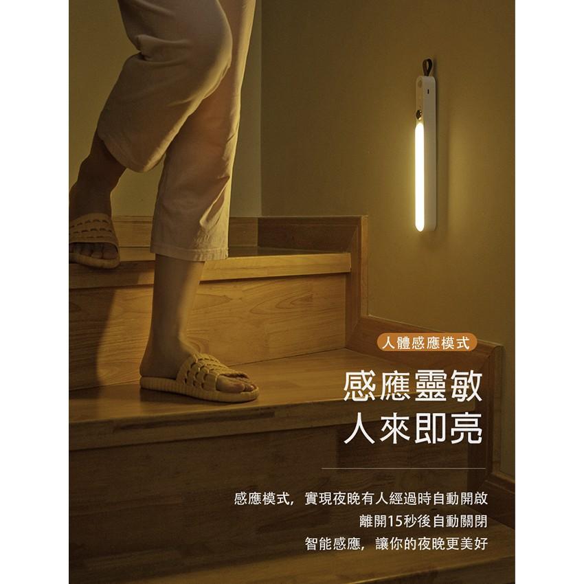 利百代 USB充電 雙模式智能人體感應LED燈 磁吸式LED感應燈 櫥櫃燈 床頭燈 裝飾燈 露營小夜燈 展示燈走廊燈-細節圖7