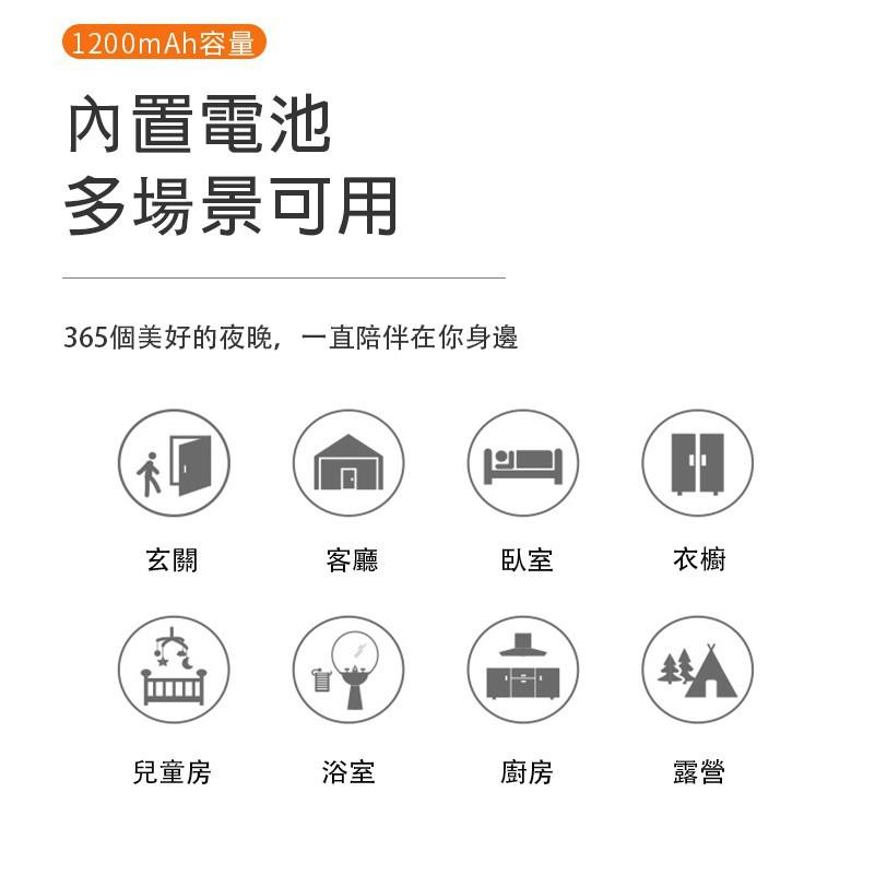 利百代 USB充電 雙模式智能人體感應LED燈 磁吸式LED感應燈 櫥櫃燈 床頭燈 裝飾燈 露營小夜燈 展示燈走廊燈-細節圖9