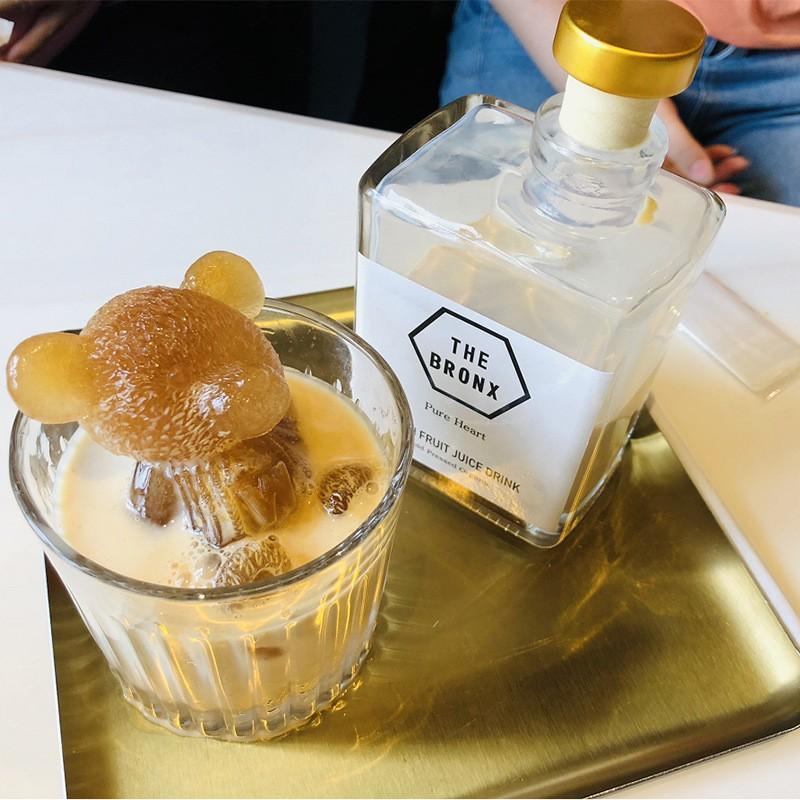 3D小熊冰塊磚模具 慕斯蛋糕矽膠模具 可樂咖啡奶茶冰模-細節圖6