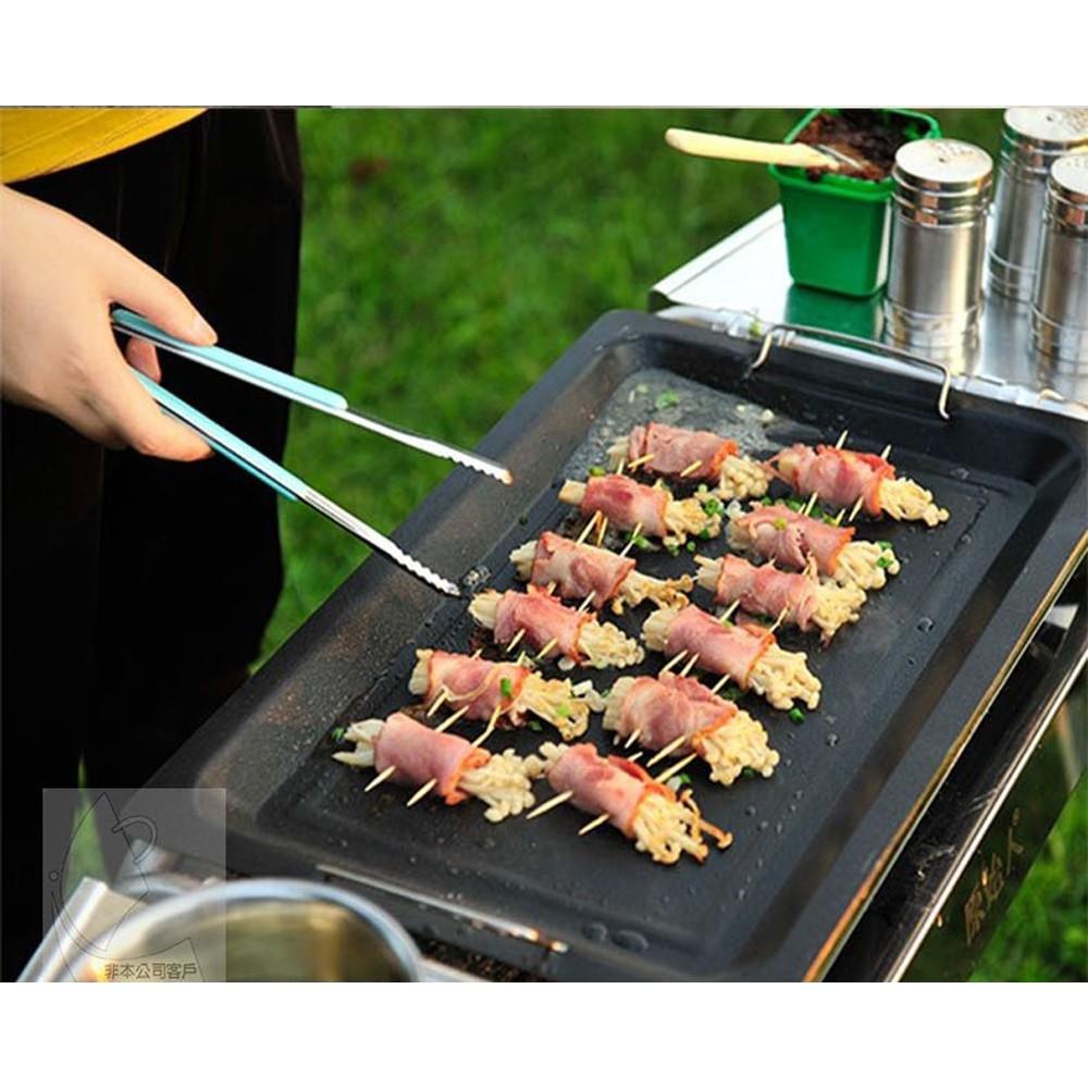 韓式不鏽鋼料理夾 防滑防燙廚房料理夾  面包夾 麵包夾 食物夾 萬用夾 烤肉夾 夾子-細節圖8