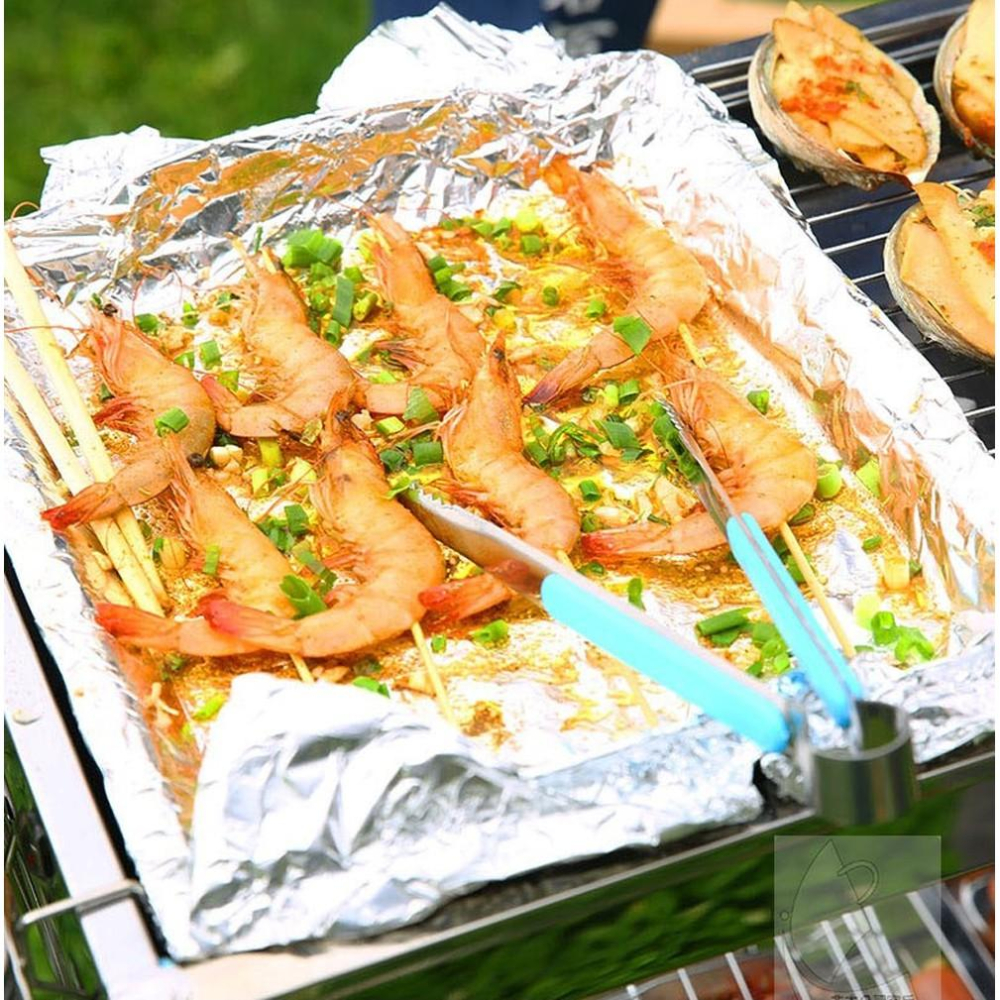 韓式不鏽鋼料理夾 防滑防燙廚房料理夾  面包夾 麵包夾 食物夾 萬用夾 烤肉夾 夾子-細節圖9