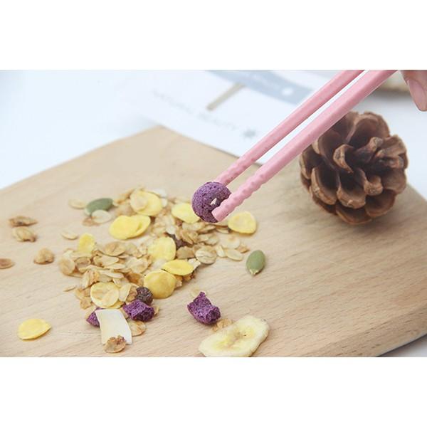 北歐風 小麥餐具組 小麥桔梗 筷子 叉子 湯匙 天然環保 小麥秸稈環保餐具三件組 婚禮小物-細節圖5