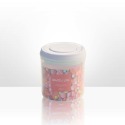 安酷生活 一鍵搞定全防漏萬用密封罐 250ml 台灣現貨 奶粉盒 按壓式密封罐 儲物罐 分裝罐 雙色任選-規格圖1