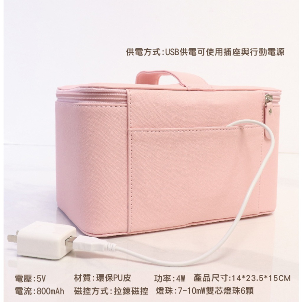 安酷生活 深紫外線多功能殺菌包 收納 紫外線消毒媽咪包 紫外線殺菌包 殺菌包 消毒包 深紫外線 手提萬用包-細節圖11