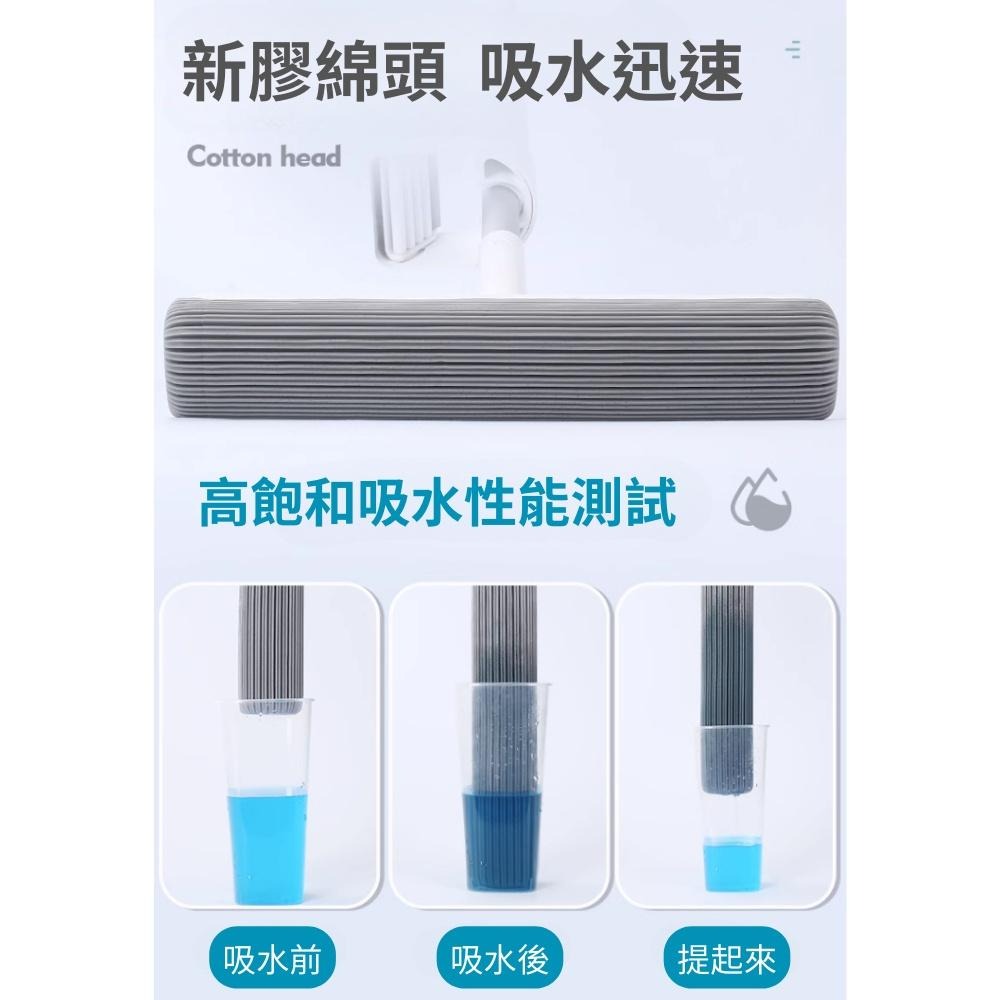 小米有品 藍小魚 180° 膠棉拖把 專用 膠棉頭 拖把膠棉頭 LXY-01-1 不含拖把主體 ⁂-細節圖6
