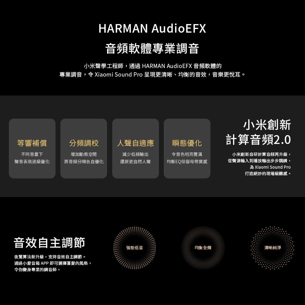 Xiaomi Sound Pro 小米 音箱 高保真智能藍芽音箱 專業調音 小愛同學 米家 智能音箱 NFC 音樂-細節圖4