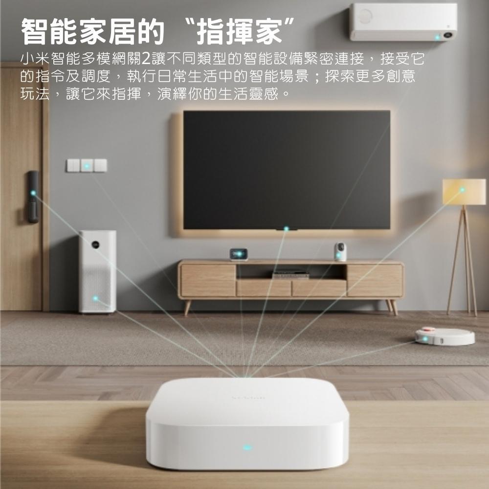 【現貨】小米智能多模網關2(陸版) 多功能網關 2S(台版) 支援Zigbee，藍牙、藍牙Mesh三種協定 雙頻-細節圖3