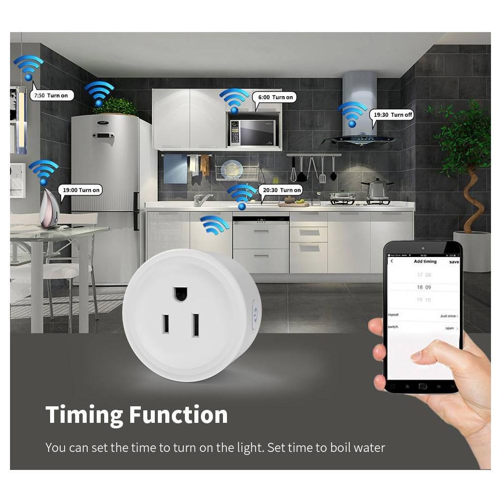 HomeKit智能插頭 電量計量 WiFi插座 定時開關  Siri語音控制無需網關 Cozylife APP遠程控制-細節圖5