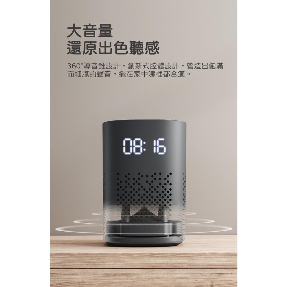 小愛音箱 Play 增強版 藍牙Mesh網關 LED時鐘顯示 全頻揚聲器-細節圖6