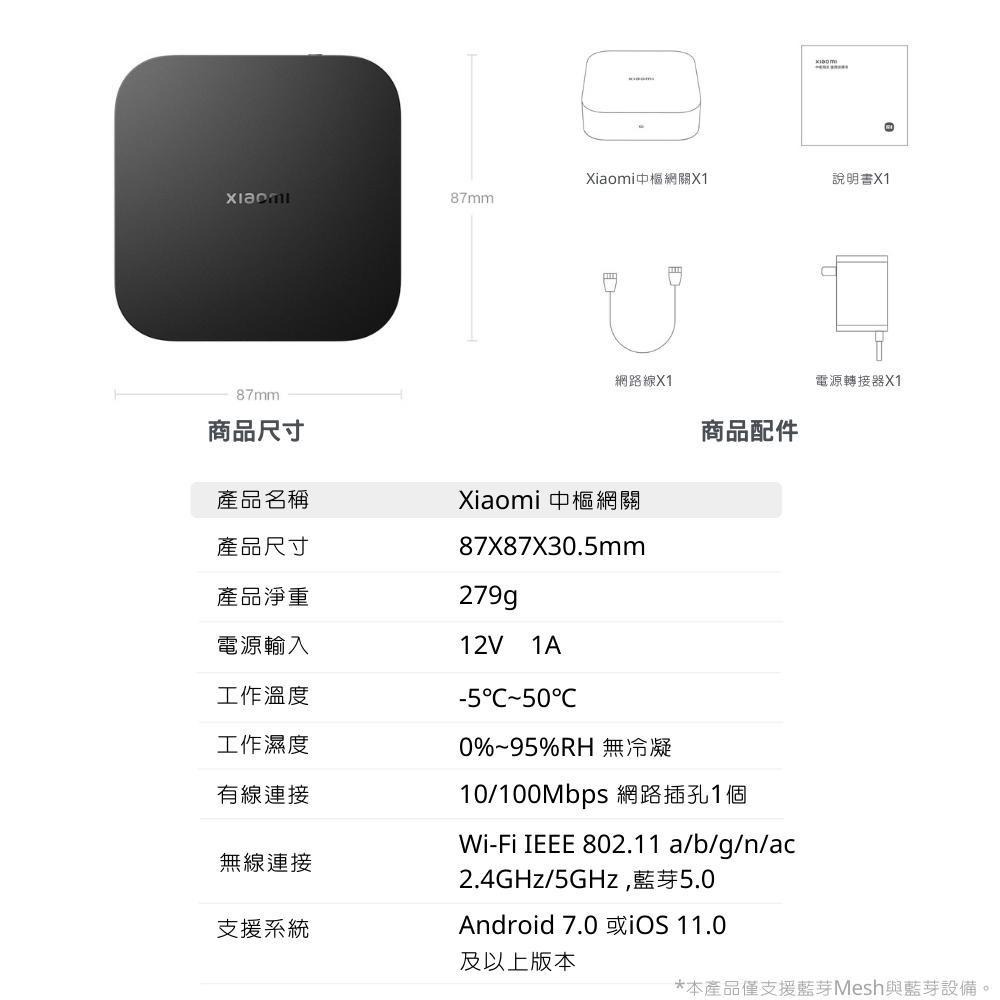 小米智能中樞網關 小米中樞網關 智能家居 米家智慧家居家庭控制 多台互聯 多功能藍芽網關 藍芽 Mesh 遠程控制-細節圖9