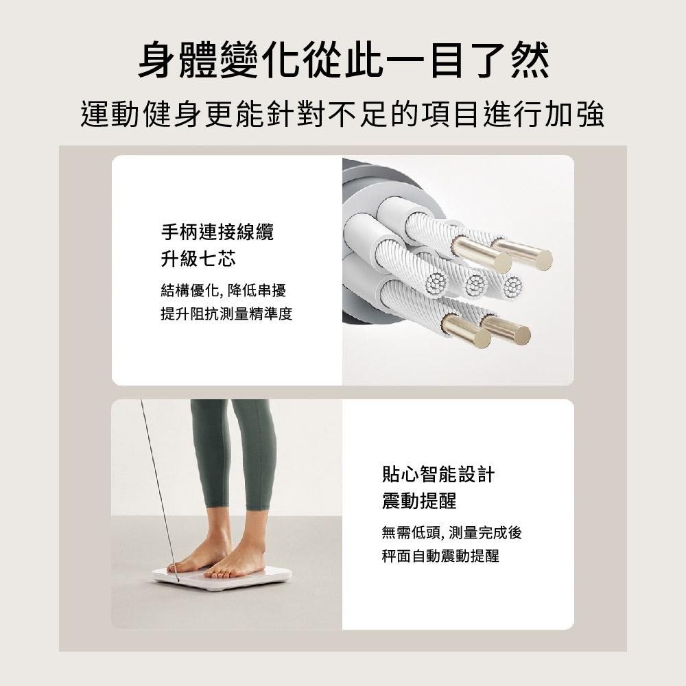 小米 八電極體脂秤 八電極 家用 重秤 電子秤 智能體脂秤 高精度 精準檢測 35項身體綜合指標 BMI檢測 好幫手-細節圖7