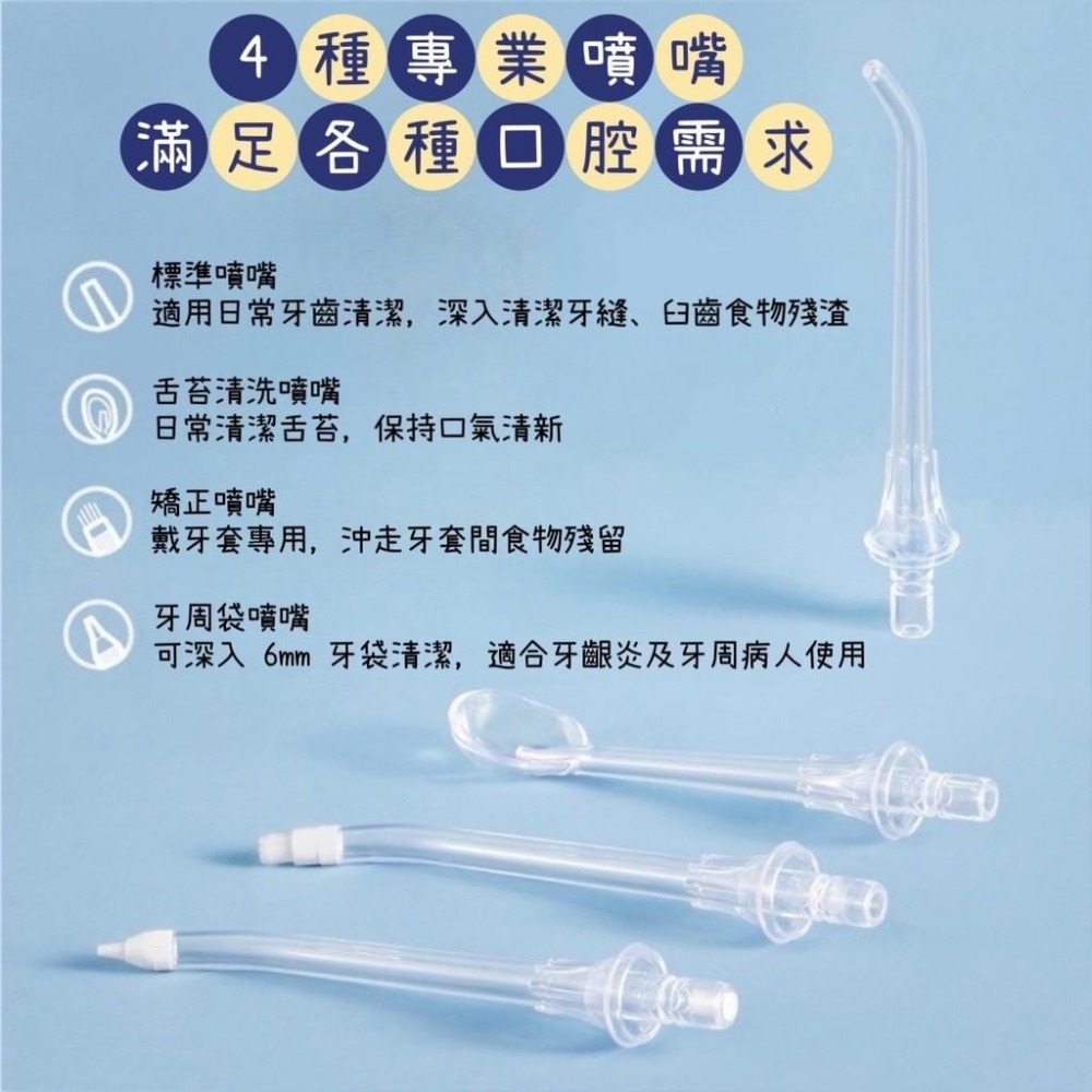 小米電動沖牙器 沖牙神器 便攜式沖牙機 沖牙器 潔牙 電動沖牙器 米家 潔牙器 小米有品 口腔清潔-細節圖2