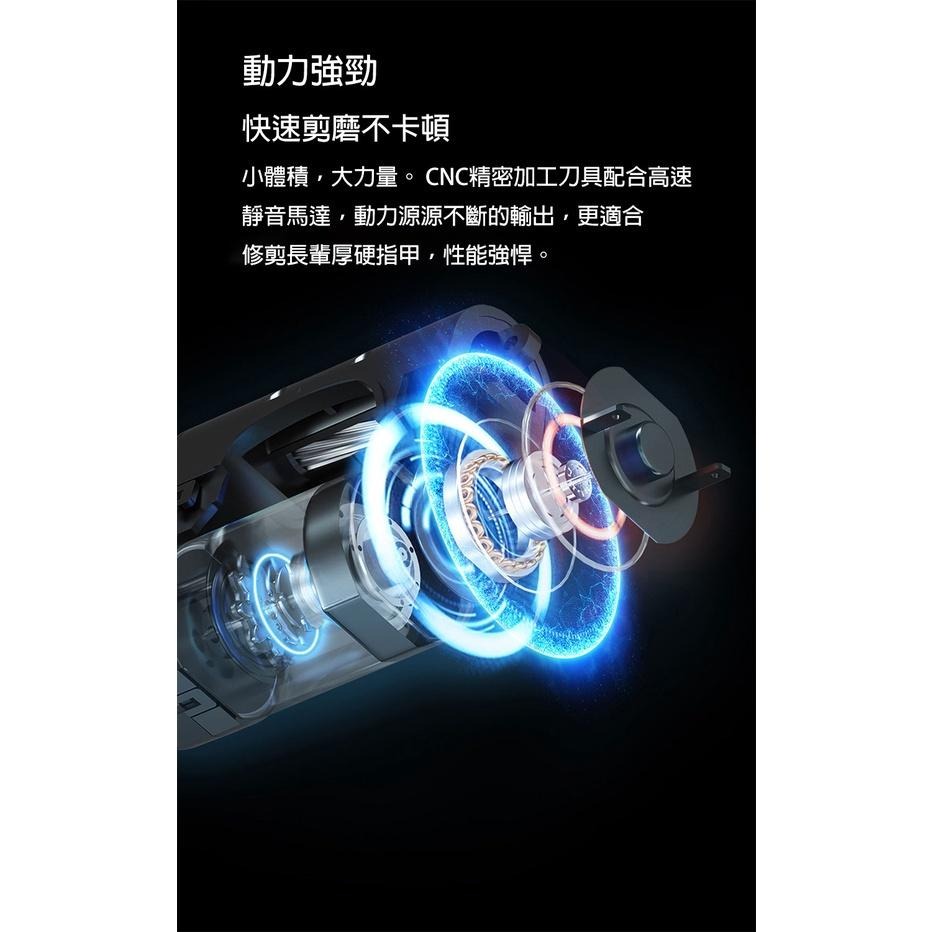 【現貨出貨】小米 Seemagic Pro 電動指甲刀 電動指甲剪 電動修剪 指甲剪 磨甲刀 美甲 老人指甲刀 防飛濺-細節圖9