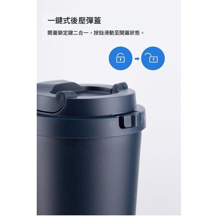 【台灣現貨出貨】樂扣樂扣  簡約 時尚 316不鏽鋼 保溫杯 隨行杯 咖啡杯彈跳杯蓋大容量  550ml-細節圖6