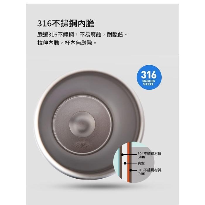 【台灣現貨出貨】樂扣樂扣  簡約 時尚 316不鏽鋼 保溫杯 隨行杯 咖啡杯彈跳杯蓋大容量  550ml-細節圖8