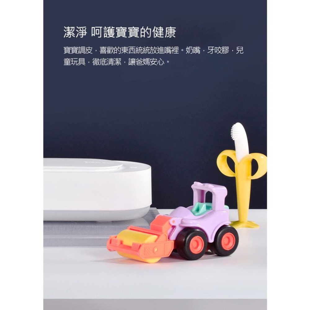 【台灣現貨】EraClean 超聲波清洗機 45000Hz 高頻震動 360度立體清潔 小體積大容量 呵護寶寶-細節圖7