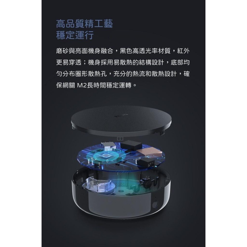 【電子發票】-Aqara 網關 M2 智能家庭陸版 已支持Matt  陸版 HomeKit認證 有線網口 連接更安全-細節圖3