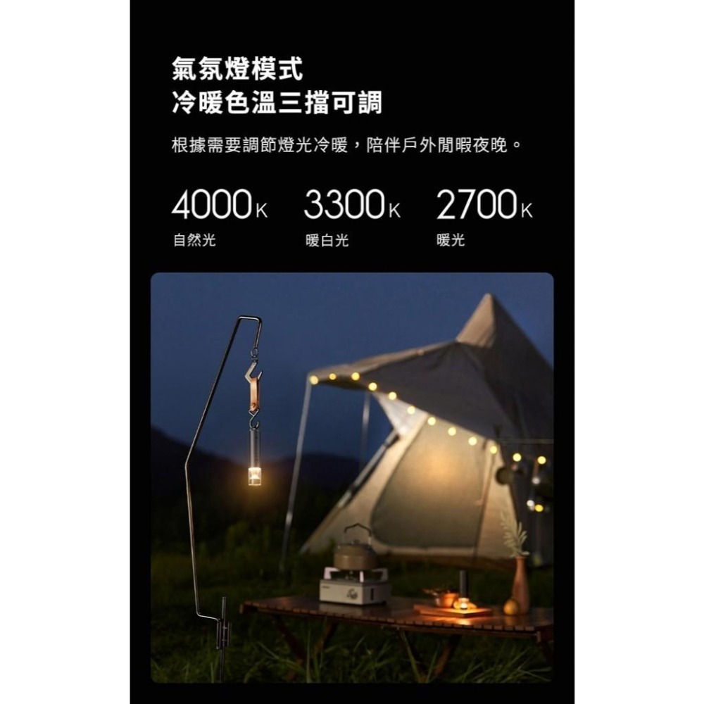 米家多功能便攜手電筒 強光手電筒 隨身手電筒 防身手電筒 充電手電筒 露營手電筒-細節圖5