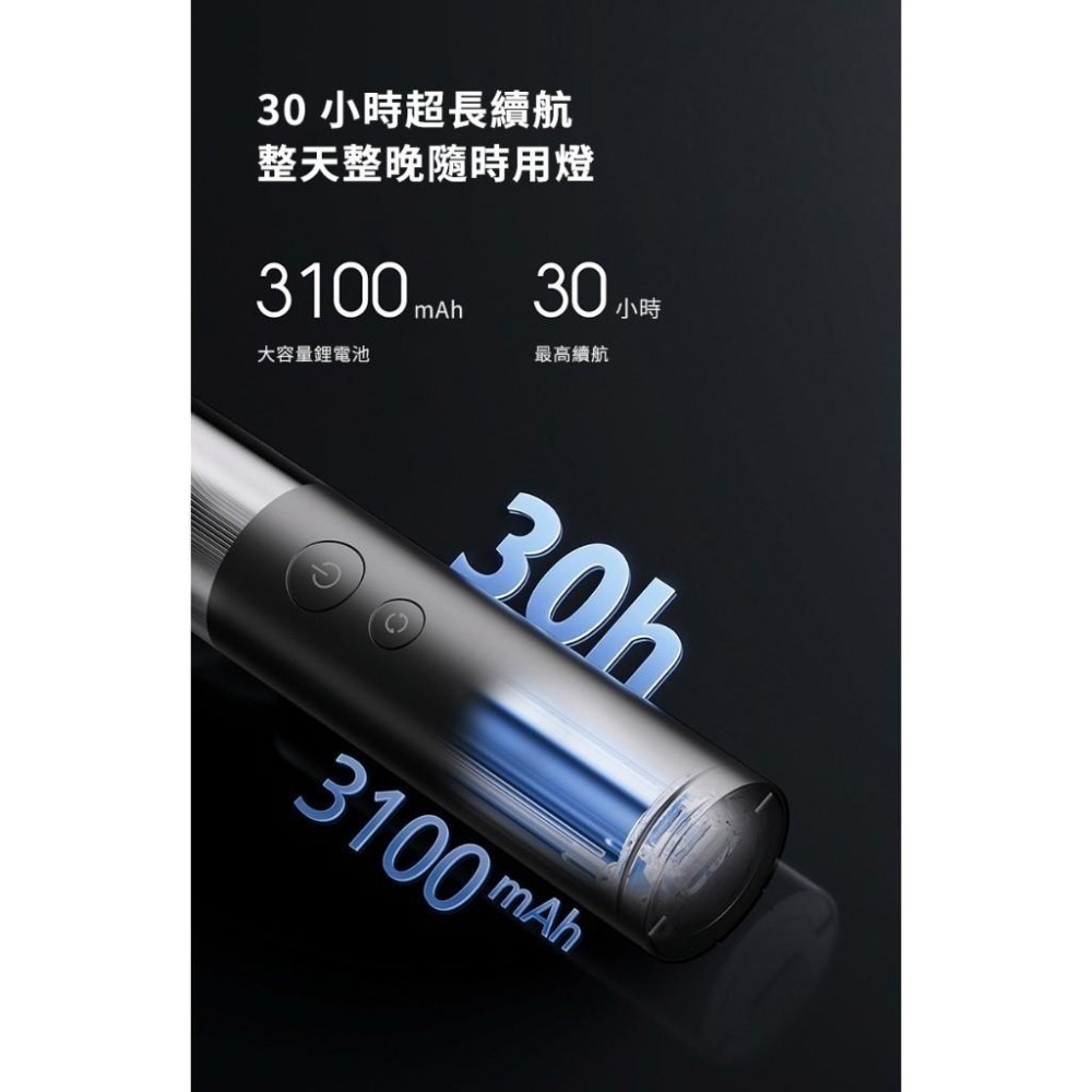 米家多功能便攜手電筒 強光手電筒 隨身手電筒 防身手電筒 充電手電筒 露營手電筒-細節圖6