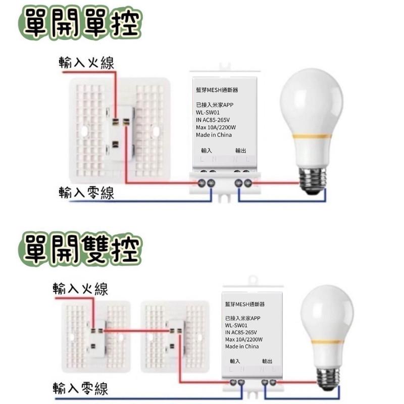 【電子發票】米家情景mesh 通斷器 智能通斷器 APP遠程控制 語音控制 需搭mesh網關 定時開關-細節圖8