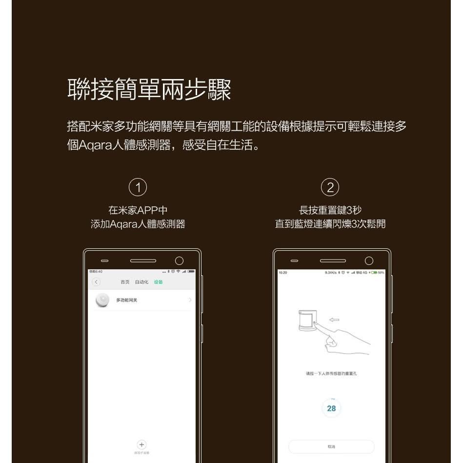 【電子發票】Aqara人體傳感器  人體感測器 智能家庭 Zigbee 人體感應器 溫度感應-細節圖4