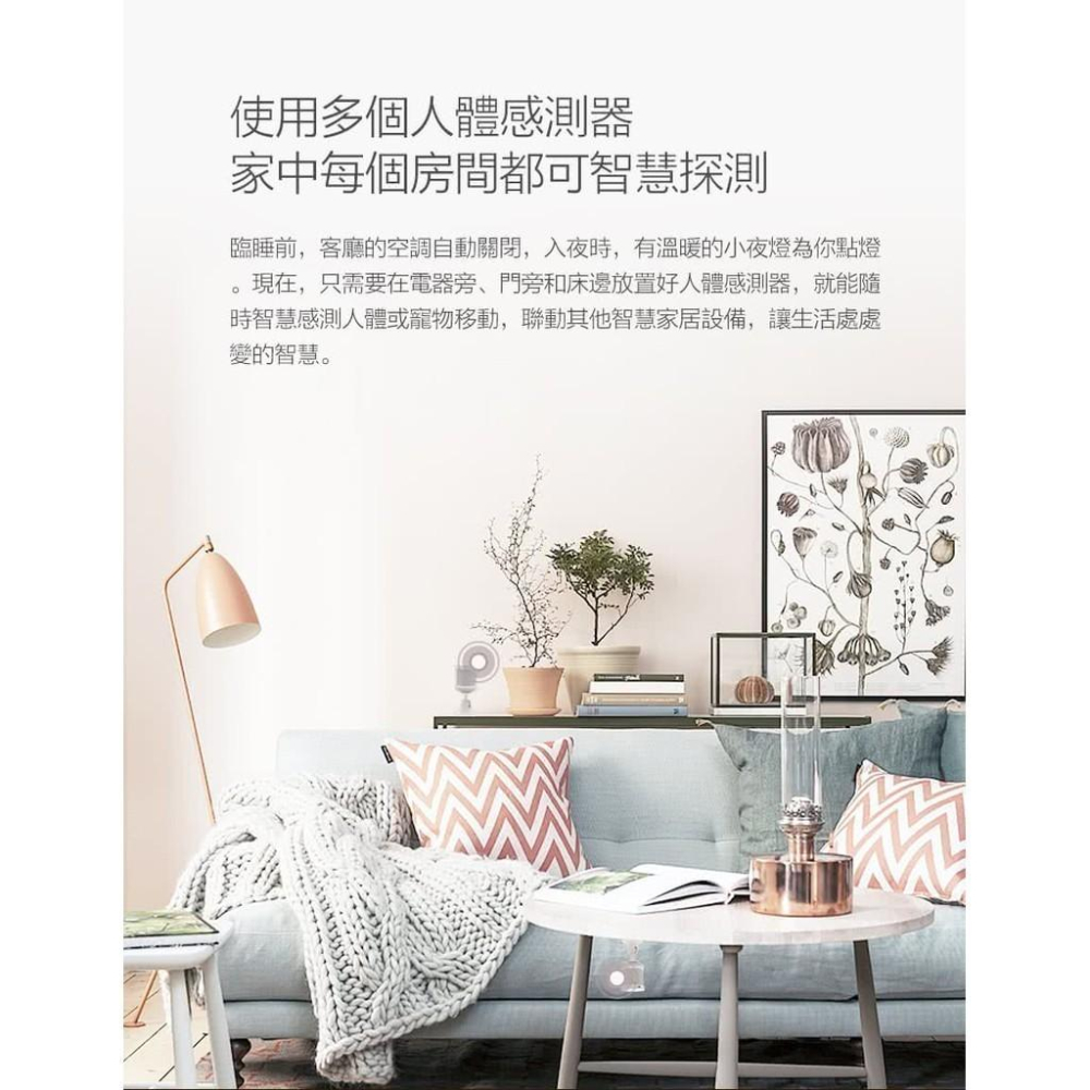 【電子發票】Aqara人體傳感器  人體感測器 智能家庭 Zigbee 人體感應器 溫度感應-細節圖6