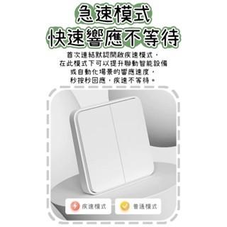 【現貨】米家 小米無線開關貼牆版 雙鍵 單鍵 多控合一 超長續航 可貼可放 智能雙控 豐富聯動  無需佈線-細節圖6