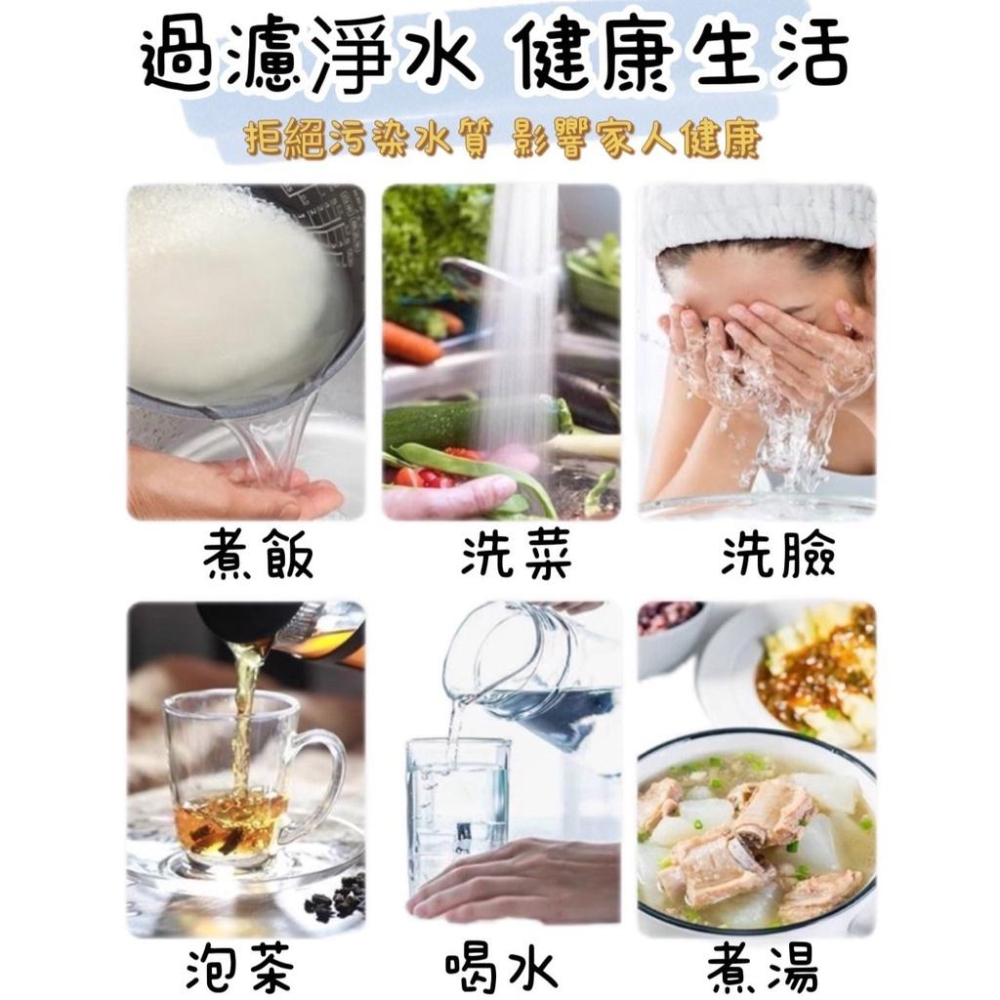 【台灣現貨】水龍頭過濾起泡器 多重過濾 360度大角度萬向旋轉 食品級濾芯 廚房水龍頭過濾器 延伸防濺-細節圖2