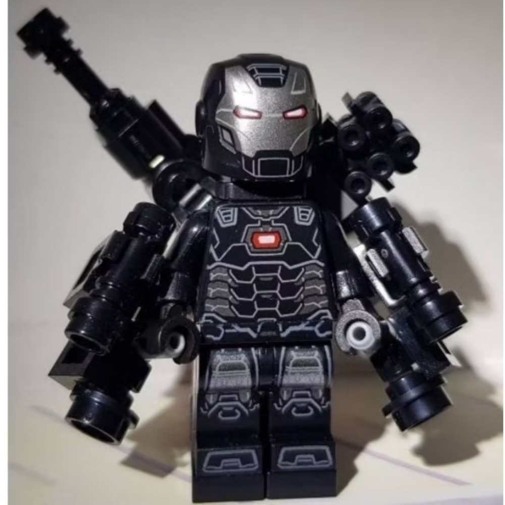 lego戰爭機器 moc(可多階段變形肩砲含人偶)War Machine,76153 5005256 76215-細節圖3